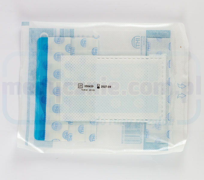 Пов'язка Oper Cat classic 8*7,5 см з кишенею для фіксації катетерів (версія з нетканого матеріалу) - Зображення 2