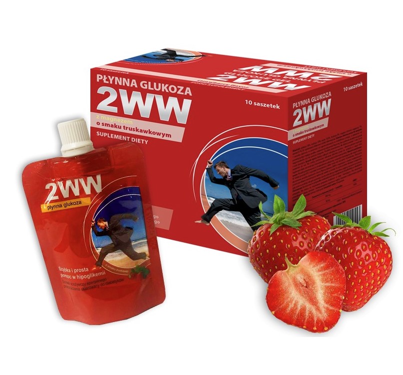Глюкоза 2WW 24мл 1шт апельсиновий смак