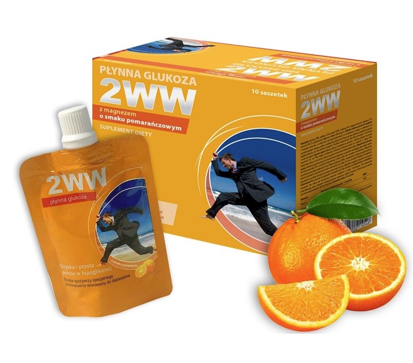 Глюкоза 2WW 24мл 1шт полуничний смак