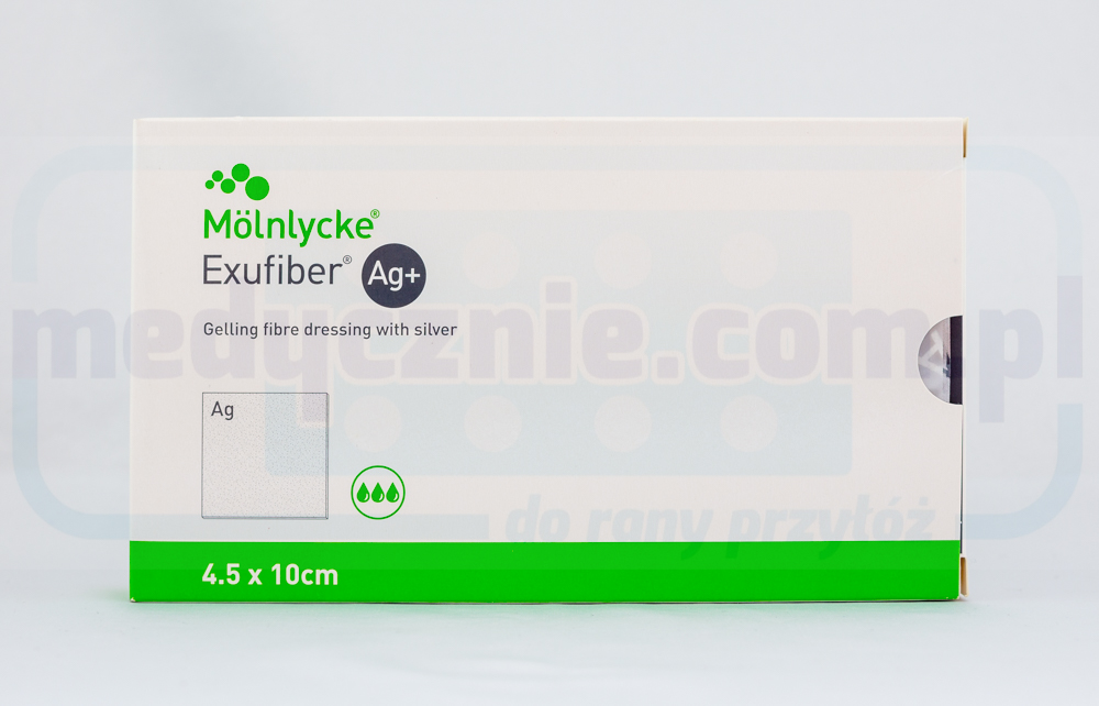 Exufiber Ag+ 4,5см *10см 1шт