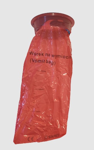 Блювотні пакети 1500мл 1шт - Зображення 2