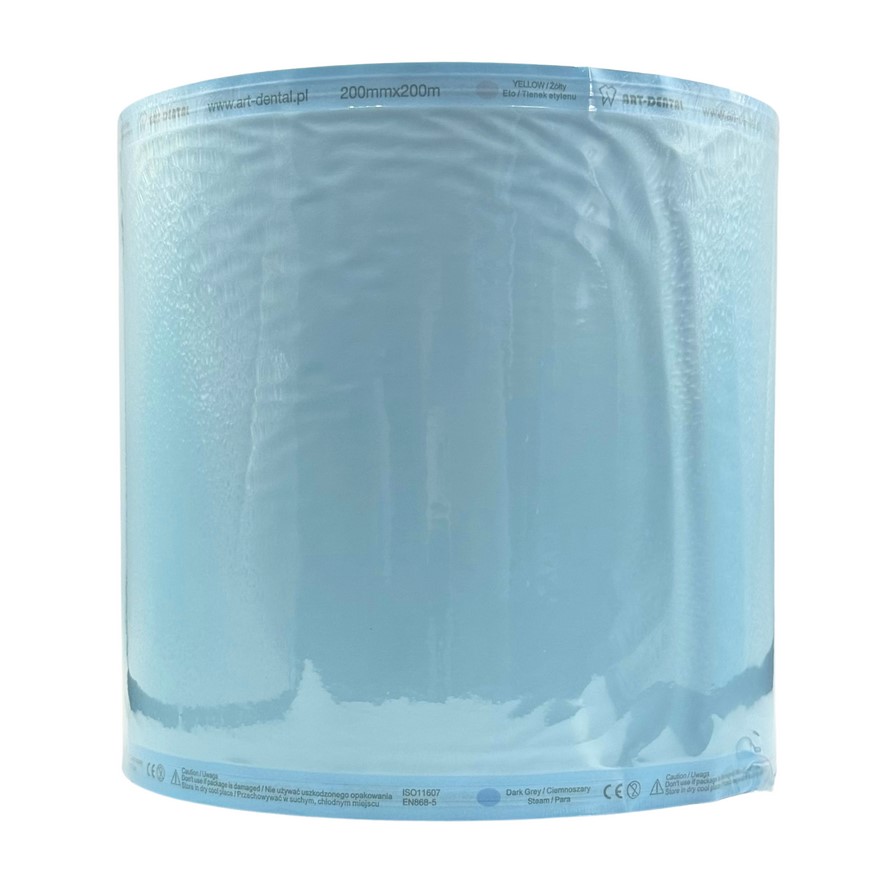 Рукав з плівки та паперу 200 мм * 200 м для стерилізації