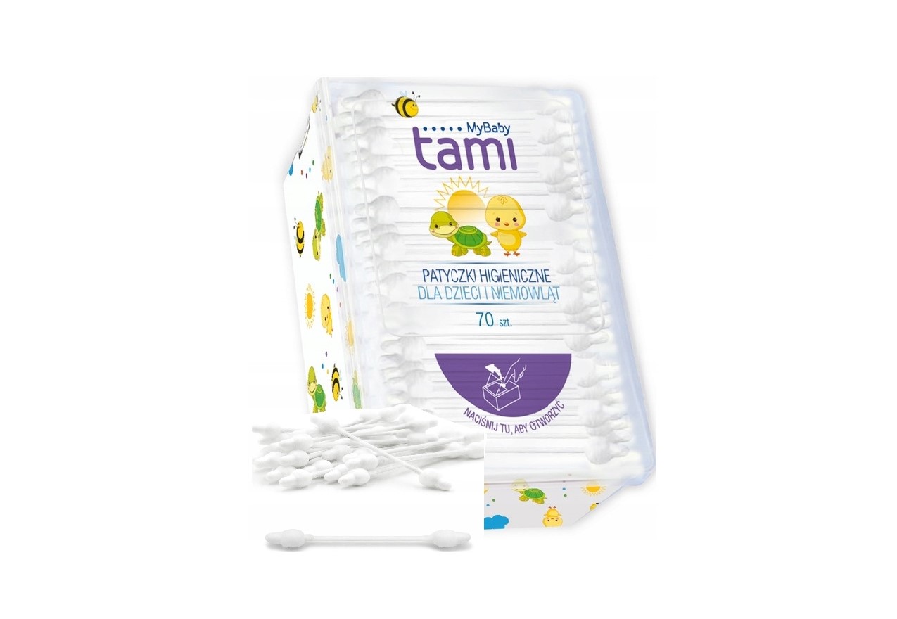 Дитячі ватні палички 70шт