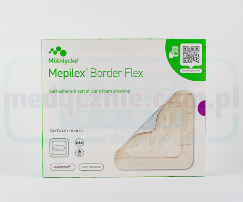 Mepilex Бордюрний флекс 15см*15см 1шт