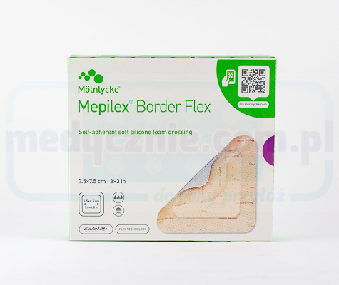 Mepilex Бордюрний флекс 7,5см*7,5см 1шт