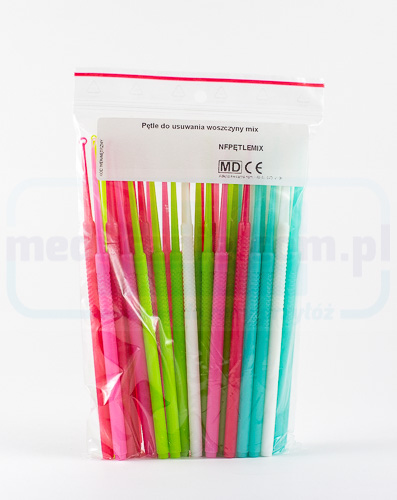Петлі для видалення воску 50шт мікс