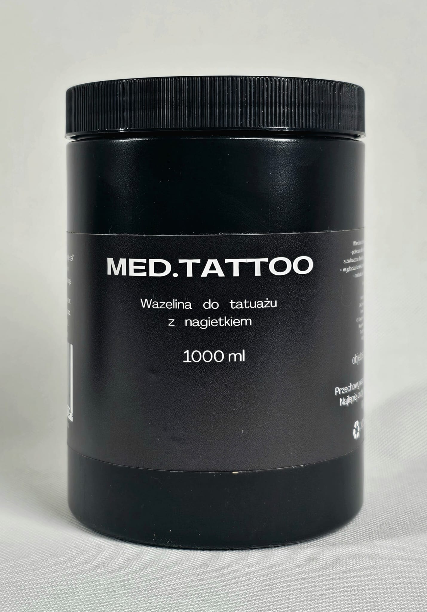 MED.TATTOO ПІД ЧАС ТАТУВАННЯ - Вазелін з календулою 1000г