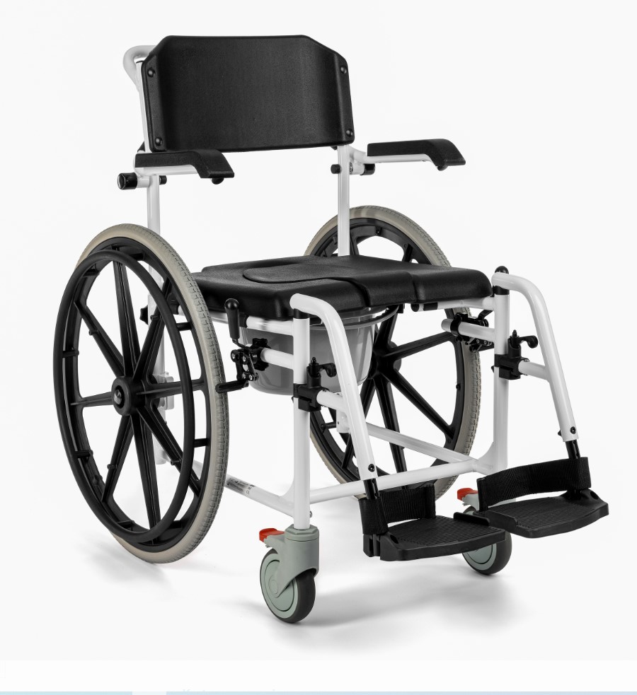 Алюмінієвий інвалідний візок з функцією туалету/душу COMPLEX-TIM