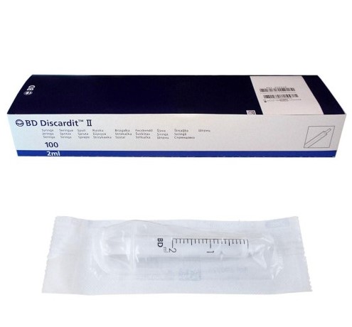 Шприци BD 2мл 100шт