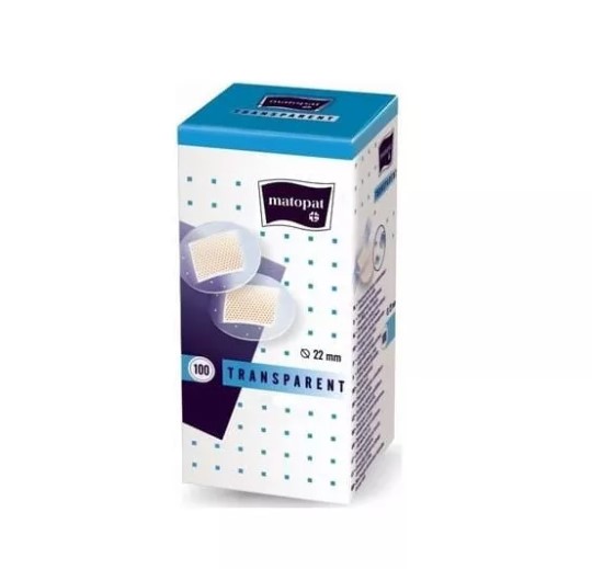 Прозорий гіпс діаметр 22мм 100шт