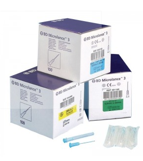 Голки д.у. BD 0.6*25 100шт