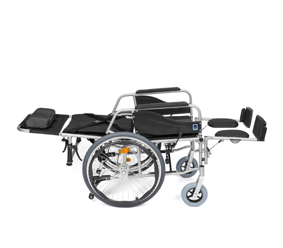 Інвалідний візок STABLE-TIM ALH 008 алюмінієвий розмір. 46 - Зображення 4