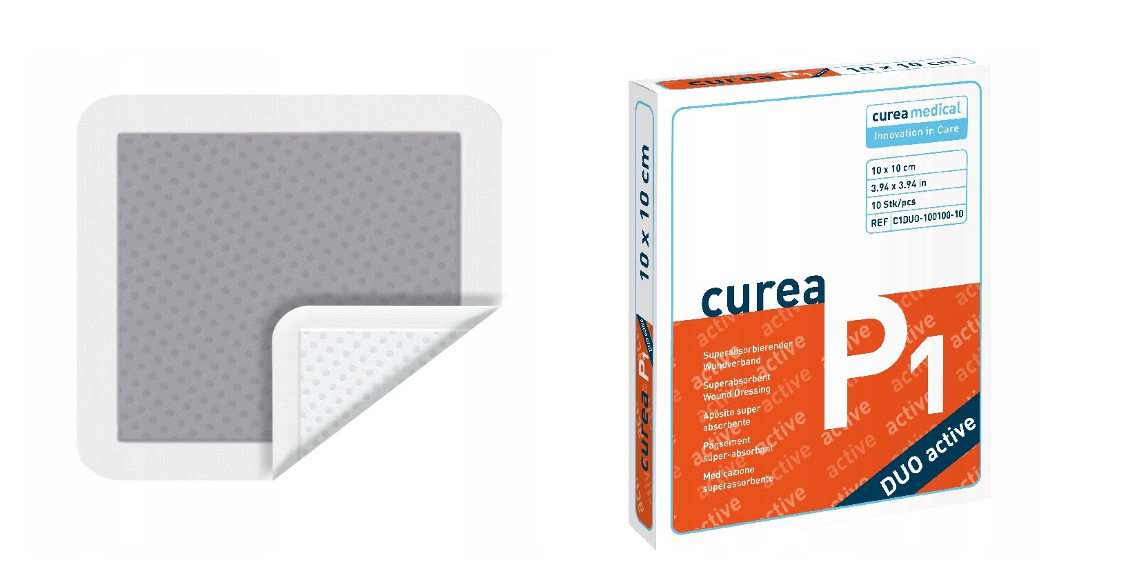 Curea P1 Duo Active 10x10см 1шт