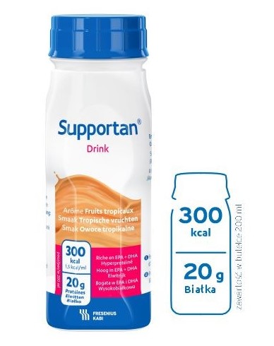 Fresenius Supportan DRINK 200мл тропічний фруктовий