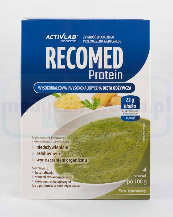 Recomed Protein 4x100г крем з кропом