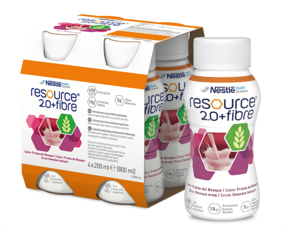 Ресурс 2.0+Волокно 4х200мл зі смаком лісових фруктів