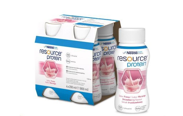 Протеїн Resource Protein 4x200мл зі смаком полуниці