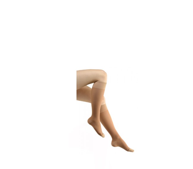 Гольфи на коліно Avicenum PHLEBO 140 AD S NORMAL 1K 8010(8000) натуральні ТОНКІ