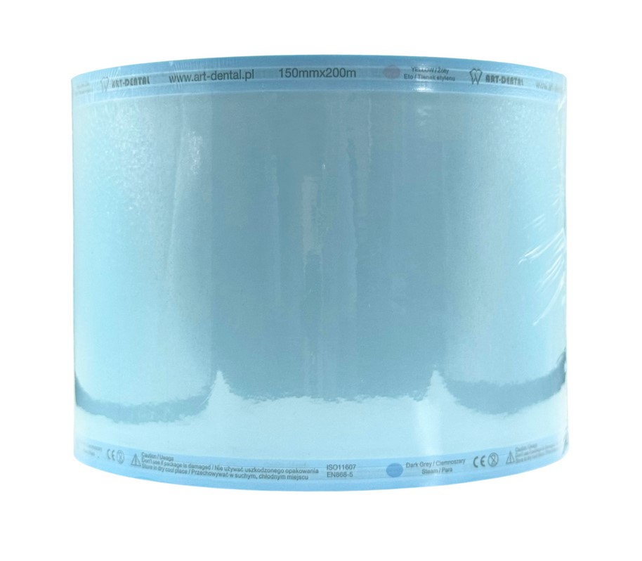 Рукав з плівки та паперу 150 мм * 200 м для стерилізації