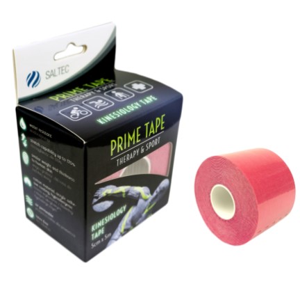 Кінезіотерапевтична стрічка 5см * 5м 1шт рожева