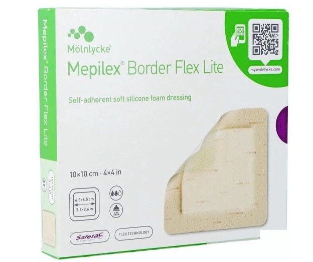 Mepilex Border Flex Lite 10см*10см 1шт