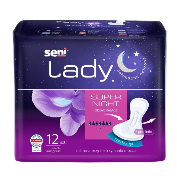 Урологічні устілки Seni Lady Super Night 12шт