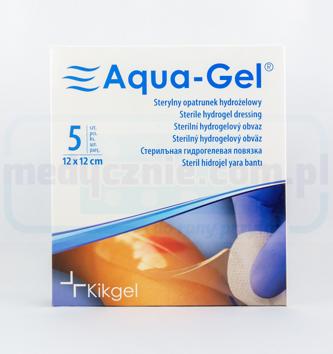 Гідрогелева пов'язка Aqua-Gel 12*12см 1шт