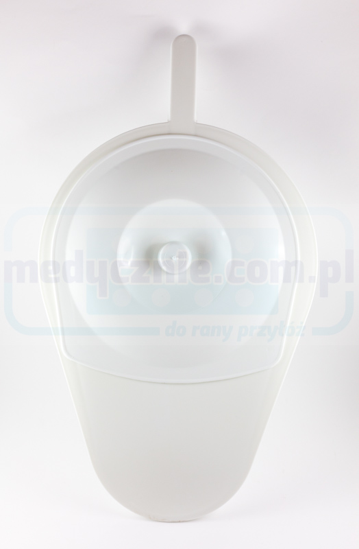 Умивальник з кришкою пластиковий білий