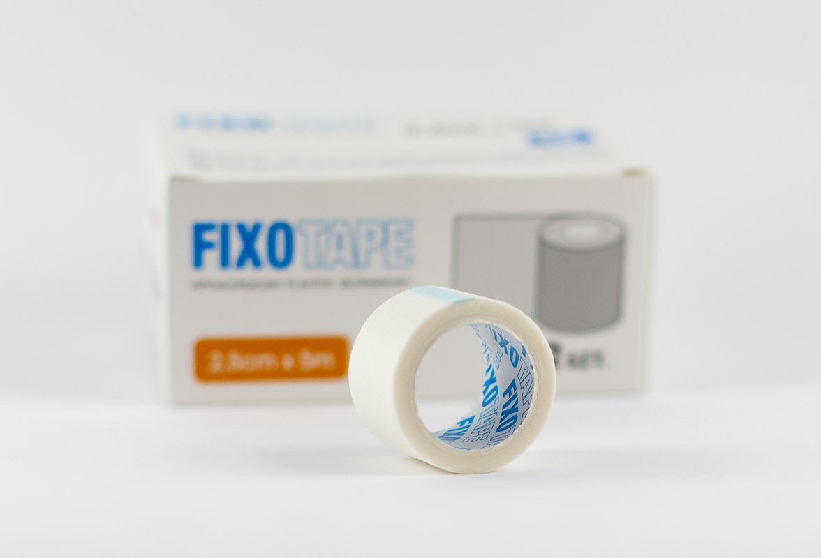 FIXOTAPE гіпоал. нетканий пластир 2,5см*5м 1шт - Зображення 3