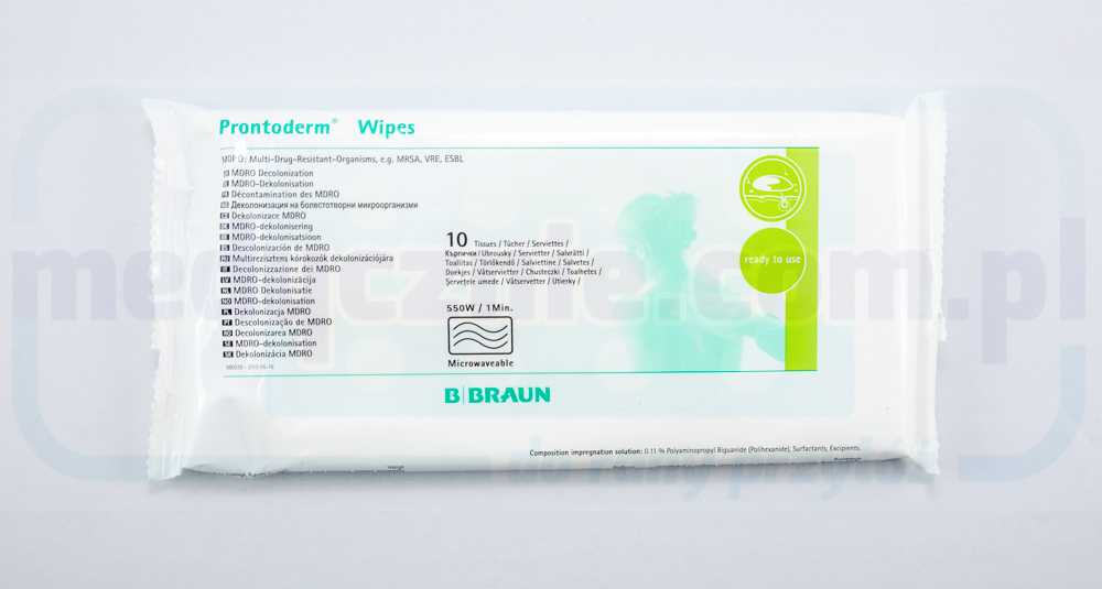 Пронтодерм серветки 10шт