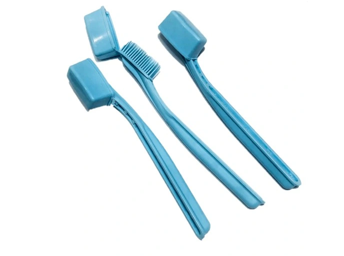 Щітки для порожнин БЕЗ ПАСТИ для фторування 200шт сині