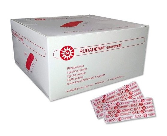 Пластир з фольги Rudaderm 0,9* 3,8мм 500шт