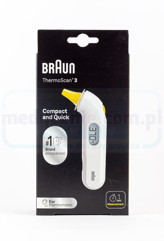 Вушний термометр BRAUN IRT3030 Thermoscan 3