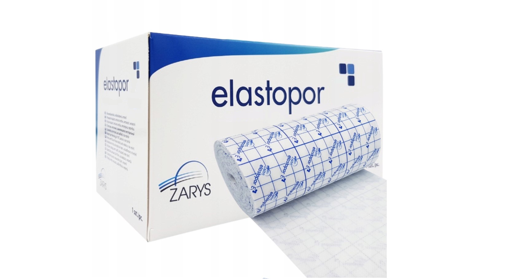 Неткана стрічка ELASTOPOR E 20см х 10м 1шт в рулоні самоклеюча перев'язувальна