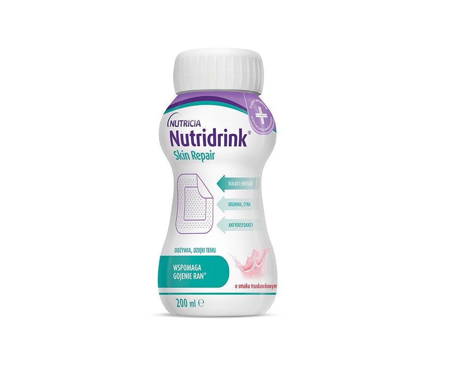 Nutricia Нутридринк для відновлення шкіри полуниця 200мл