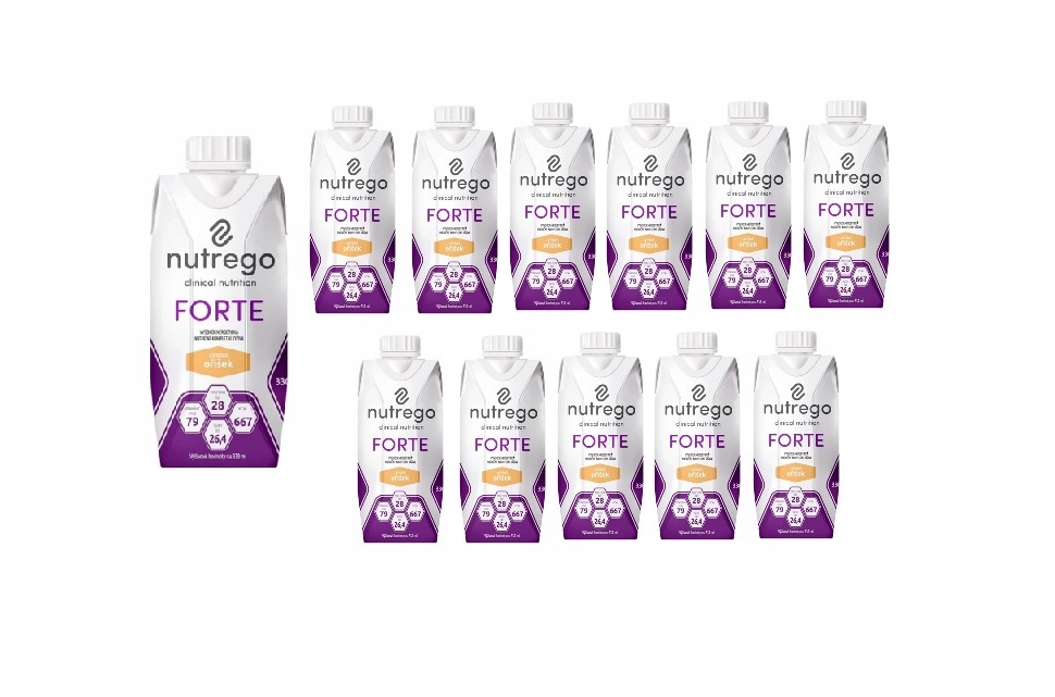 Nutrego Forte 12x330 мл Арахісова висококалорійна, високобілкова дієта