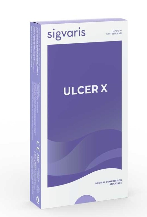Спеціалізації ULCER X, M короткі бежеві гольфи для лікування венозних виразок - Зображення 2