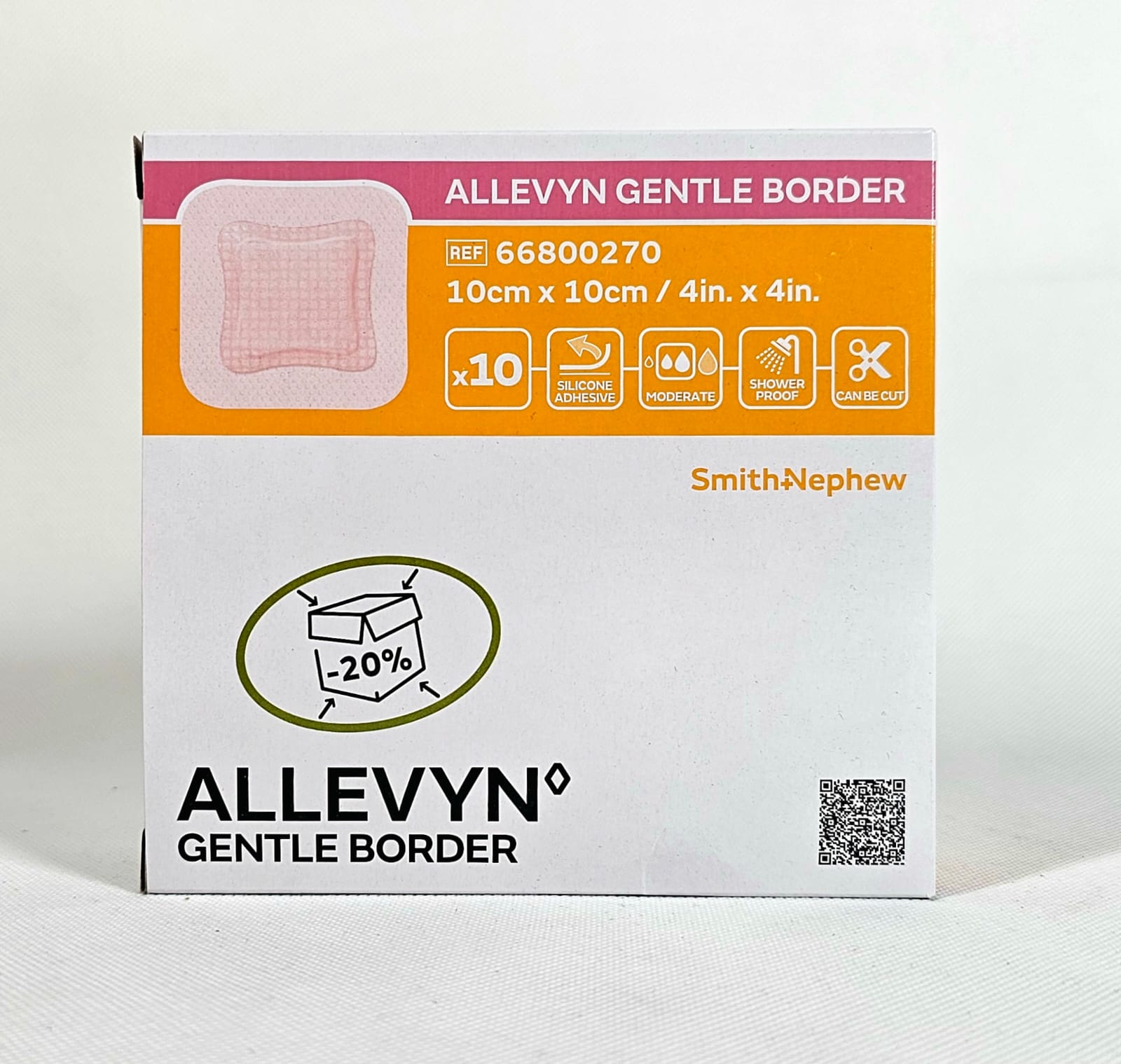 Allevyn Ніжний бордюр 10*10см 1шт