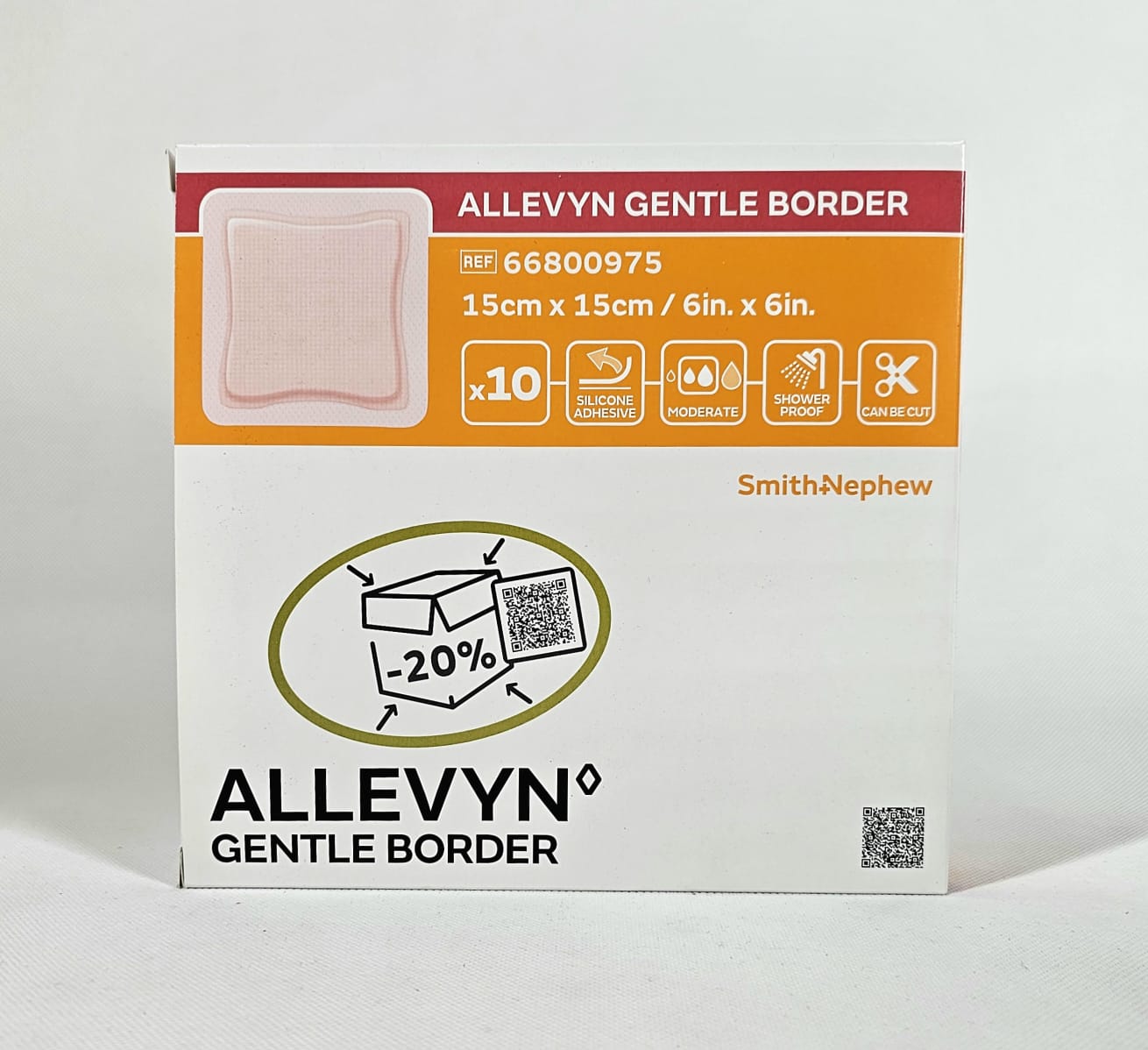 Бордюр Allevyn Ніжний бордюр 15*15см 1шт