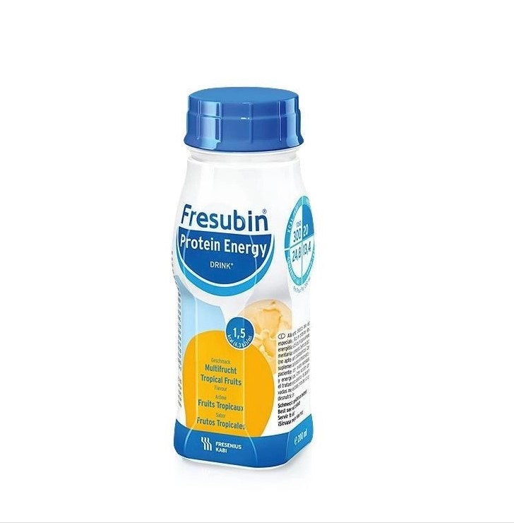 Протеїновий енергетичний напій Fresubin 4х200мл тропічні фрукти