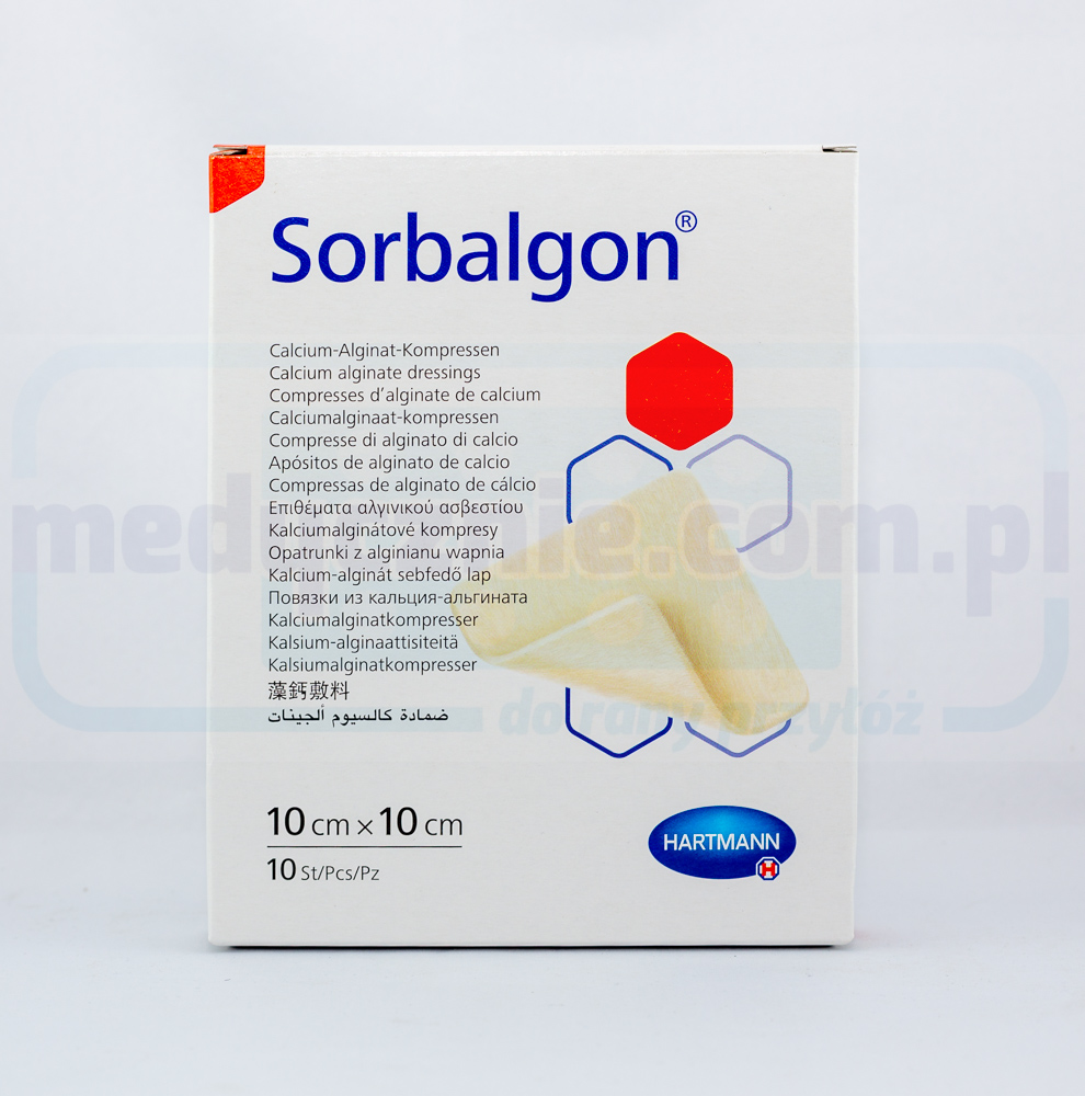 Альгінова пов'язка Sorbalgon Classic 10*10см 1шт
