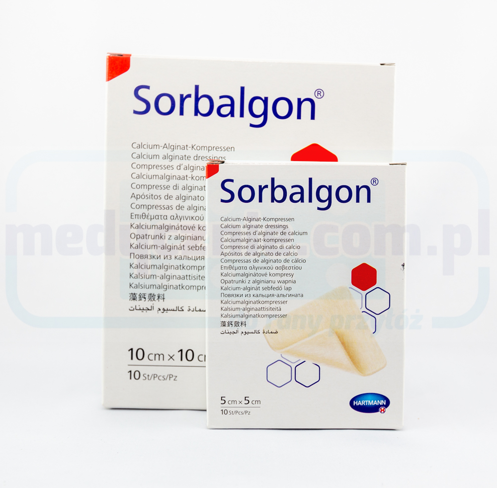 Альгінова пов'язка Sorbalgon Classic 10*10см 1шт - Зображення 2