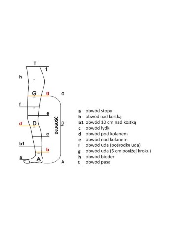 Гольфи на коліно Avicenum PHLEBO 140 AD M LONG 2D 8030(8001) натуральні THIN - Зображення 2