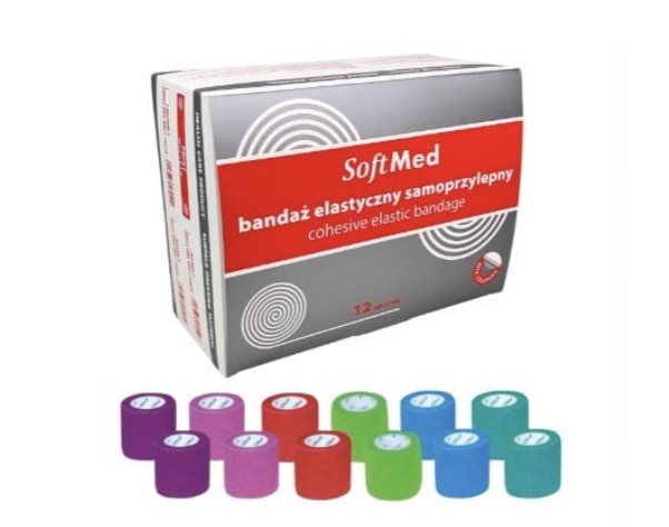 Когезивний бинт 15 см * 4,5 м, набір з 12 шт. SOLID II