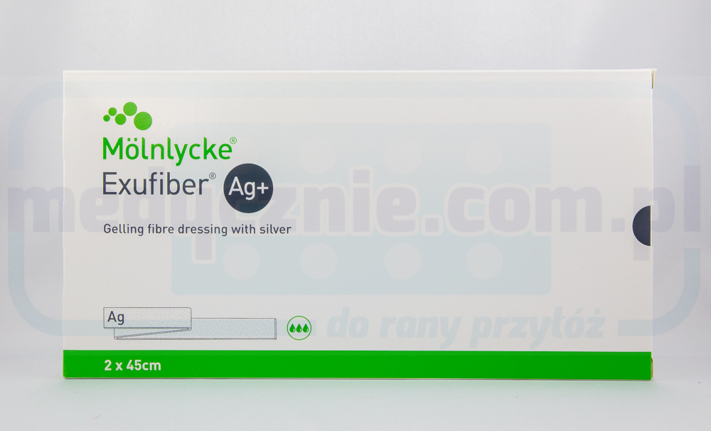 Exufiber Ag+ 2см *45см 1шт - Зображення 2