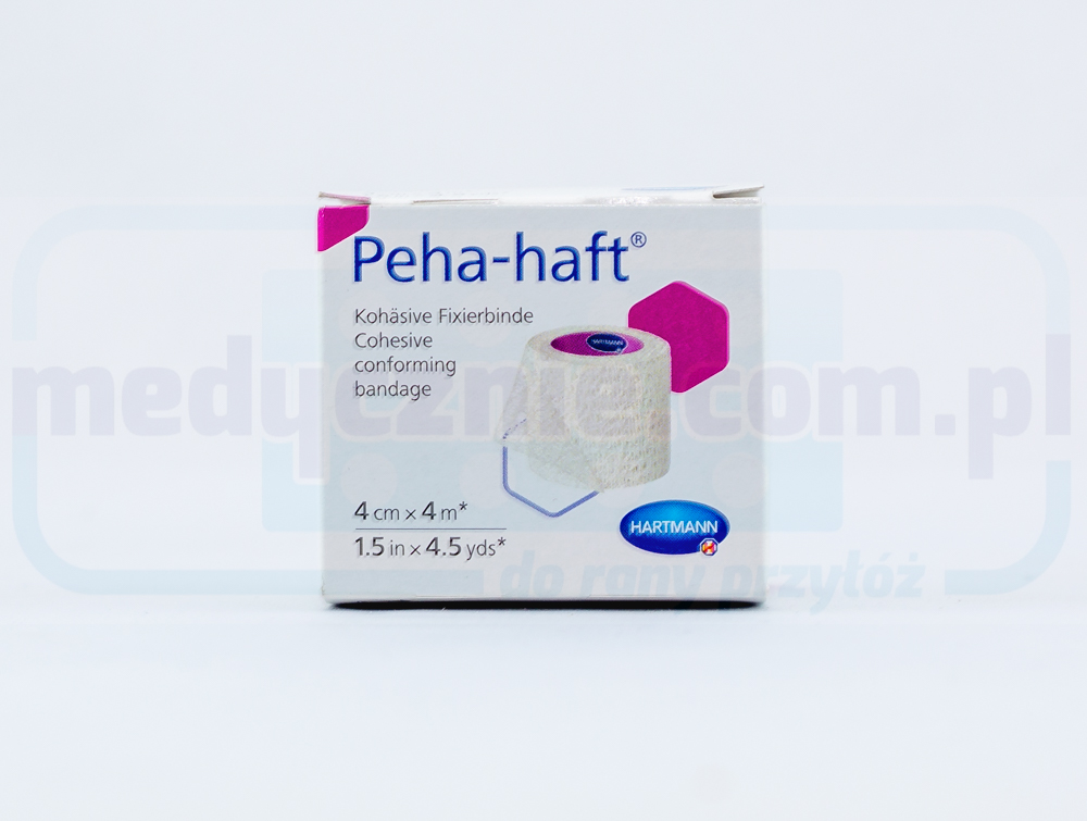 Еластичний підтримуючий бинт Peha-Haft 4 м*4см 1шт