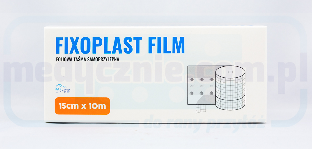 Пластир плівковий Fixoplast 15см*10м плівковий перев'язувальний 1шт