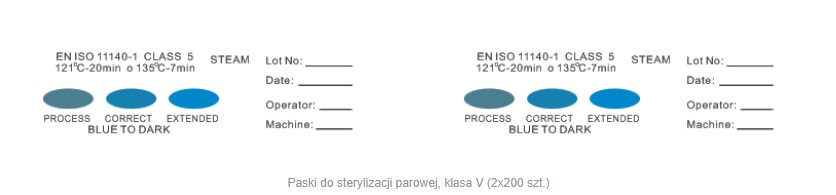 Автоклавний тест V класу 2х200 шт. - Зображення 2